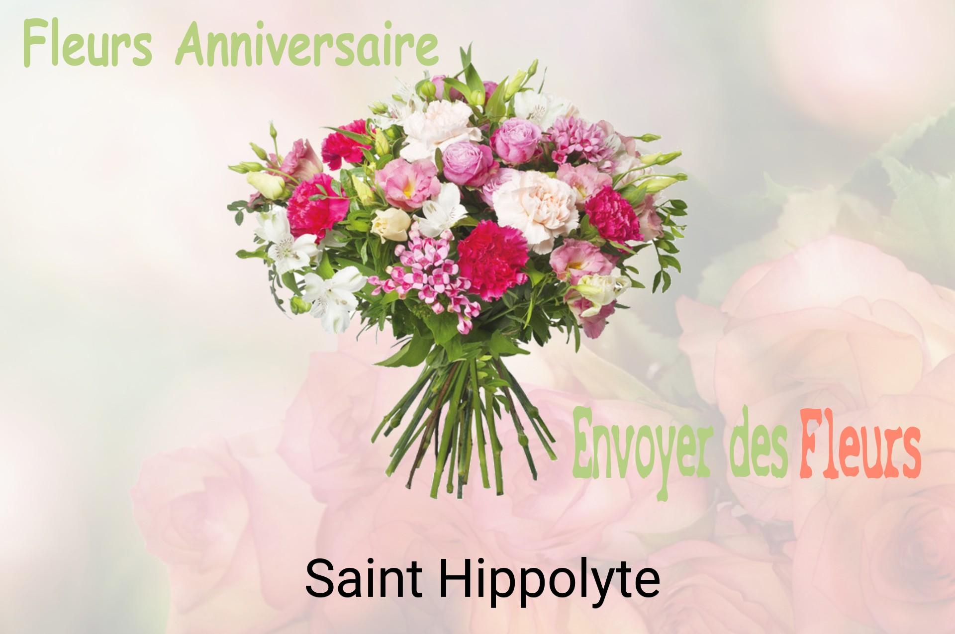 Bouquet de fleurs d’anniversaire livré à Saint-Hippolyte